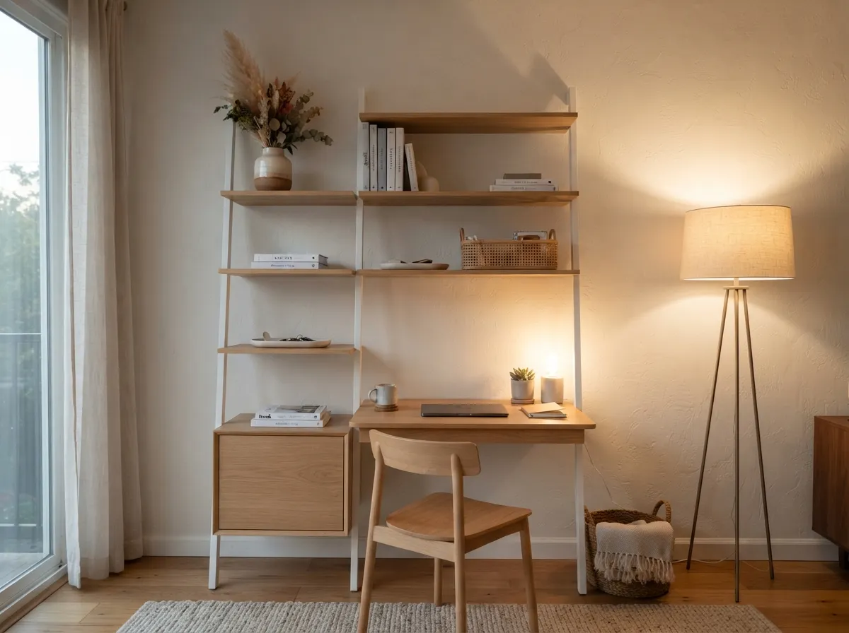 5. Embracing Wall-Leaning Bookshelves and Units