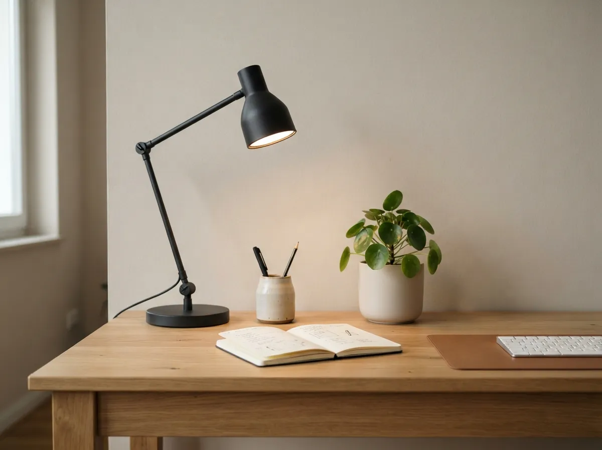 7. Incorporating Task Lighting with Desk Lamps