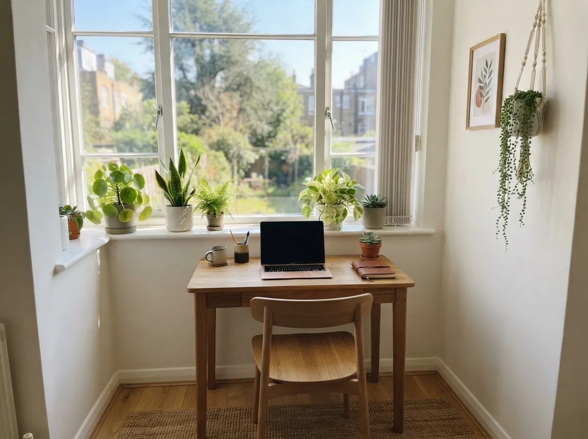 13. Incorporate Slim Profiles and Wire-Frame Chairs