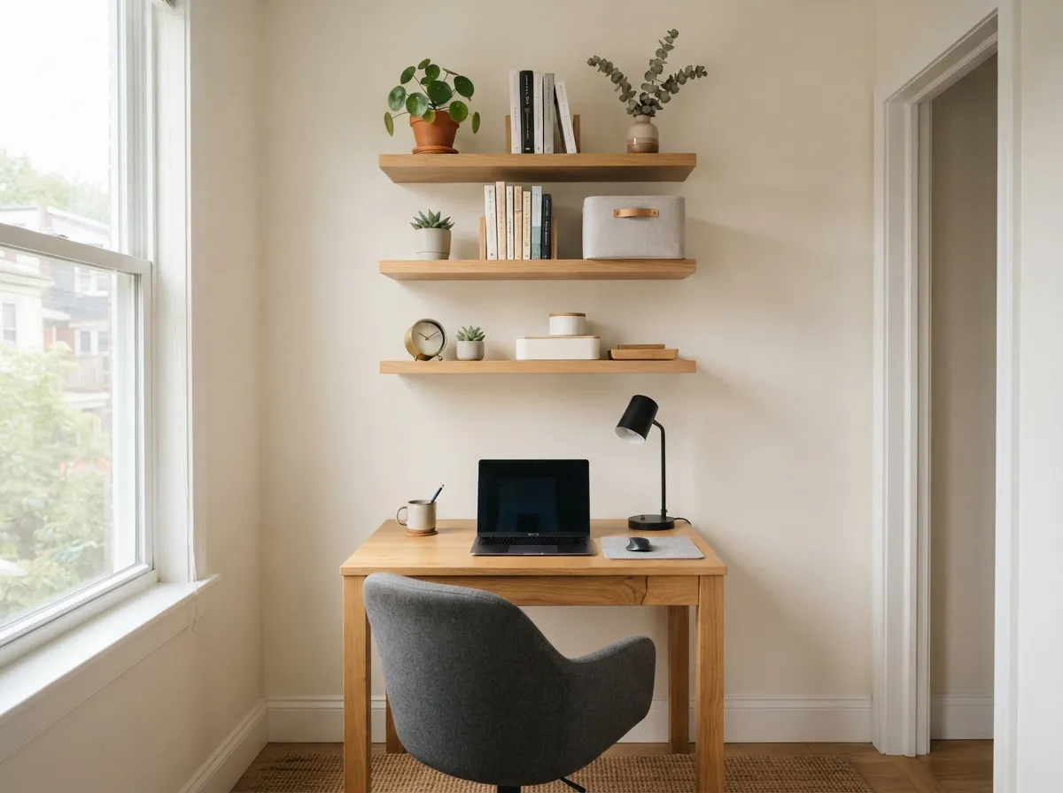 5. Maximize Vertical Space with Wall-Mounted Shelving Units