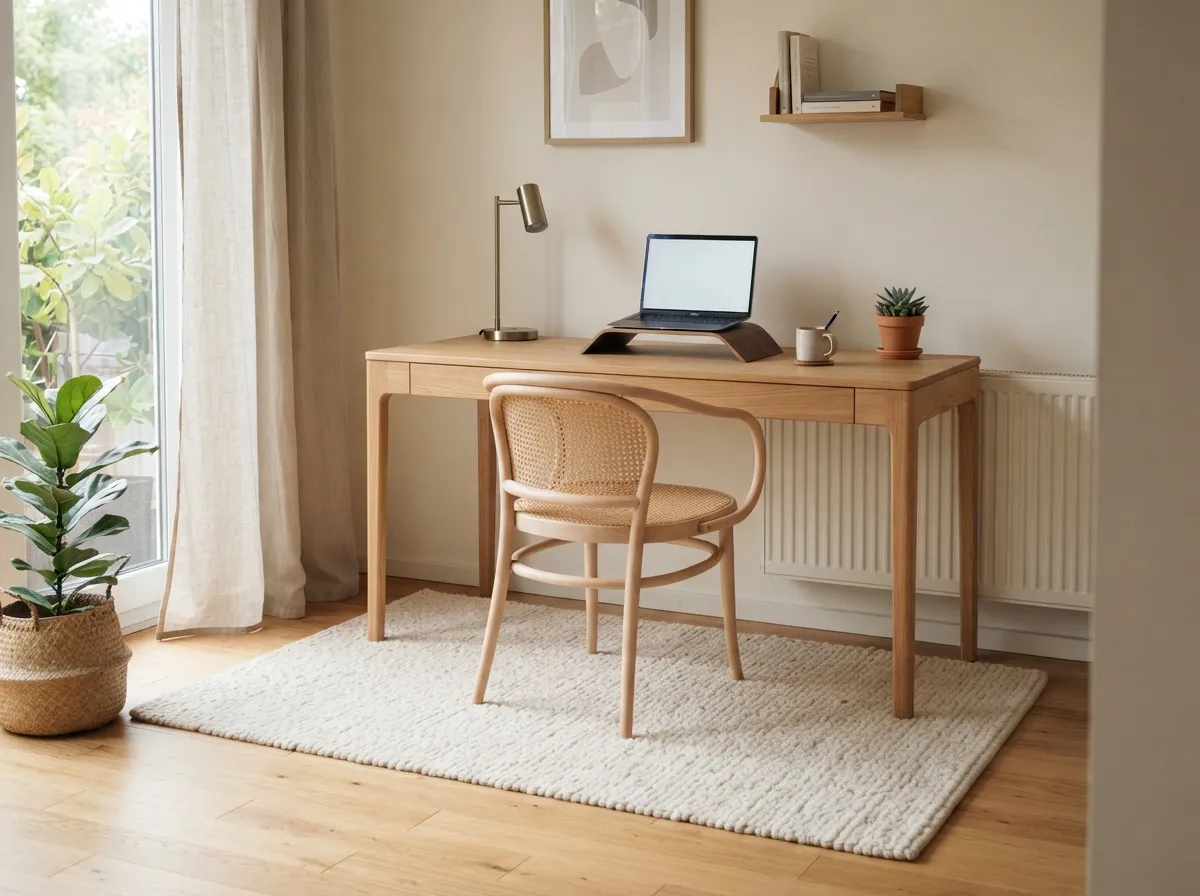 18. Add a Small Rug for Warmth