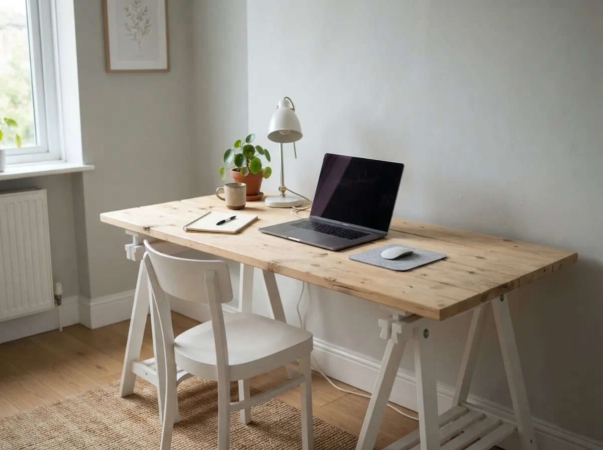 2. Choose a Repurposed Desk