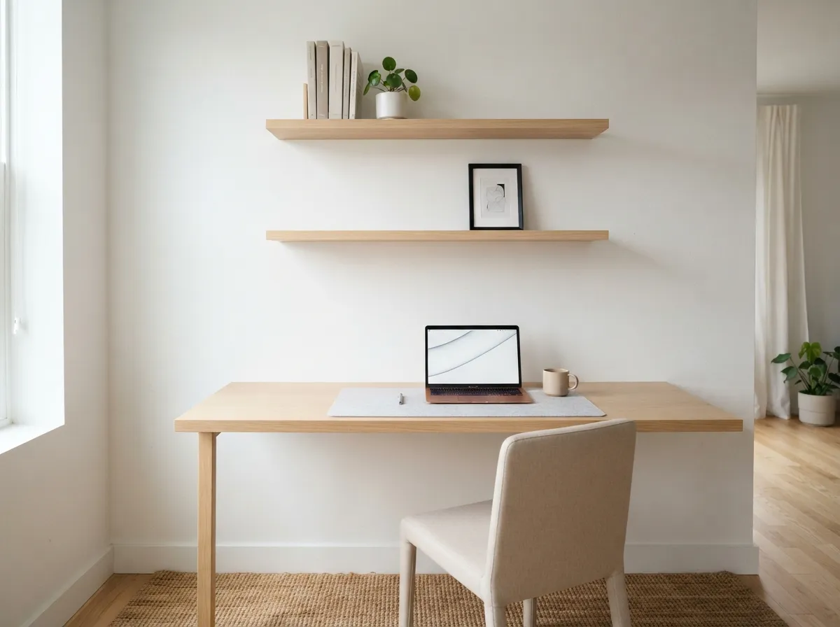 4. Install DIY Floating Shelves