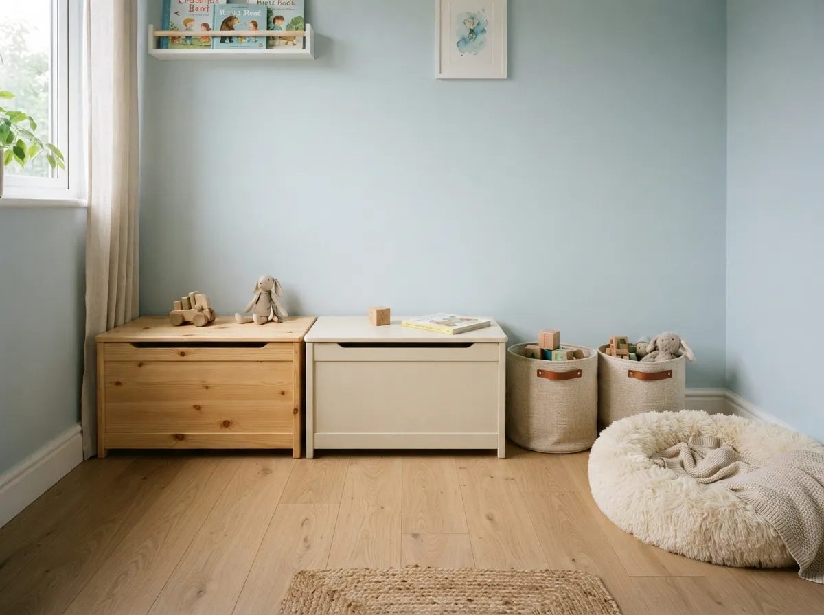 19. Secure Toy Chests and Bins