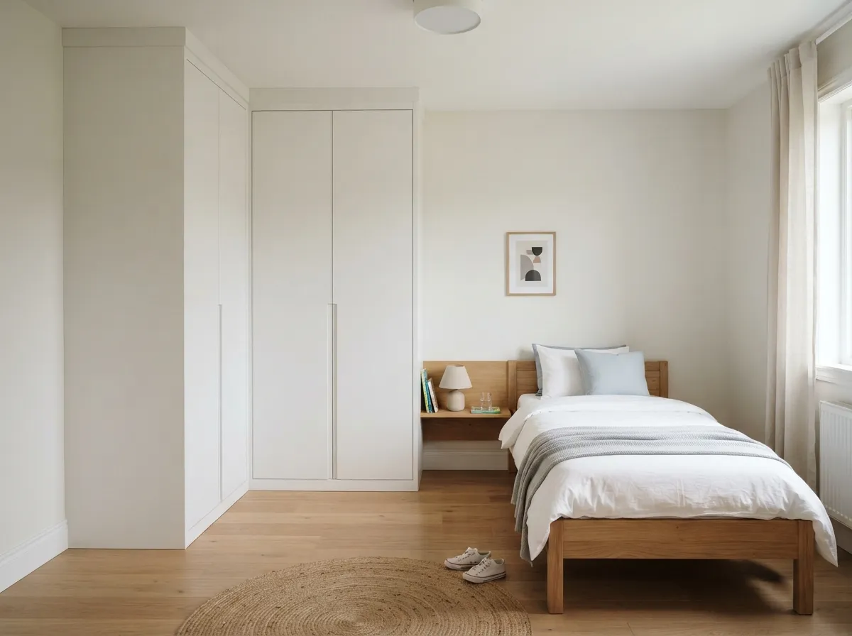 9. Corner Wardrobes to Maximize Dead Space