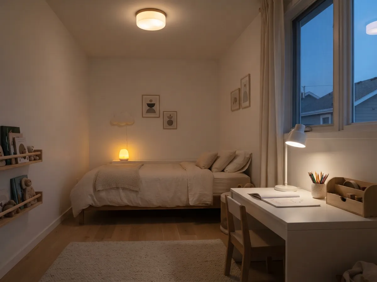 14. Lighting for Mood and Task in a Child's Room