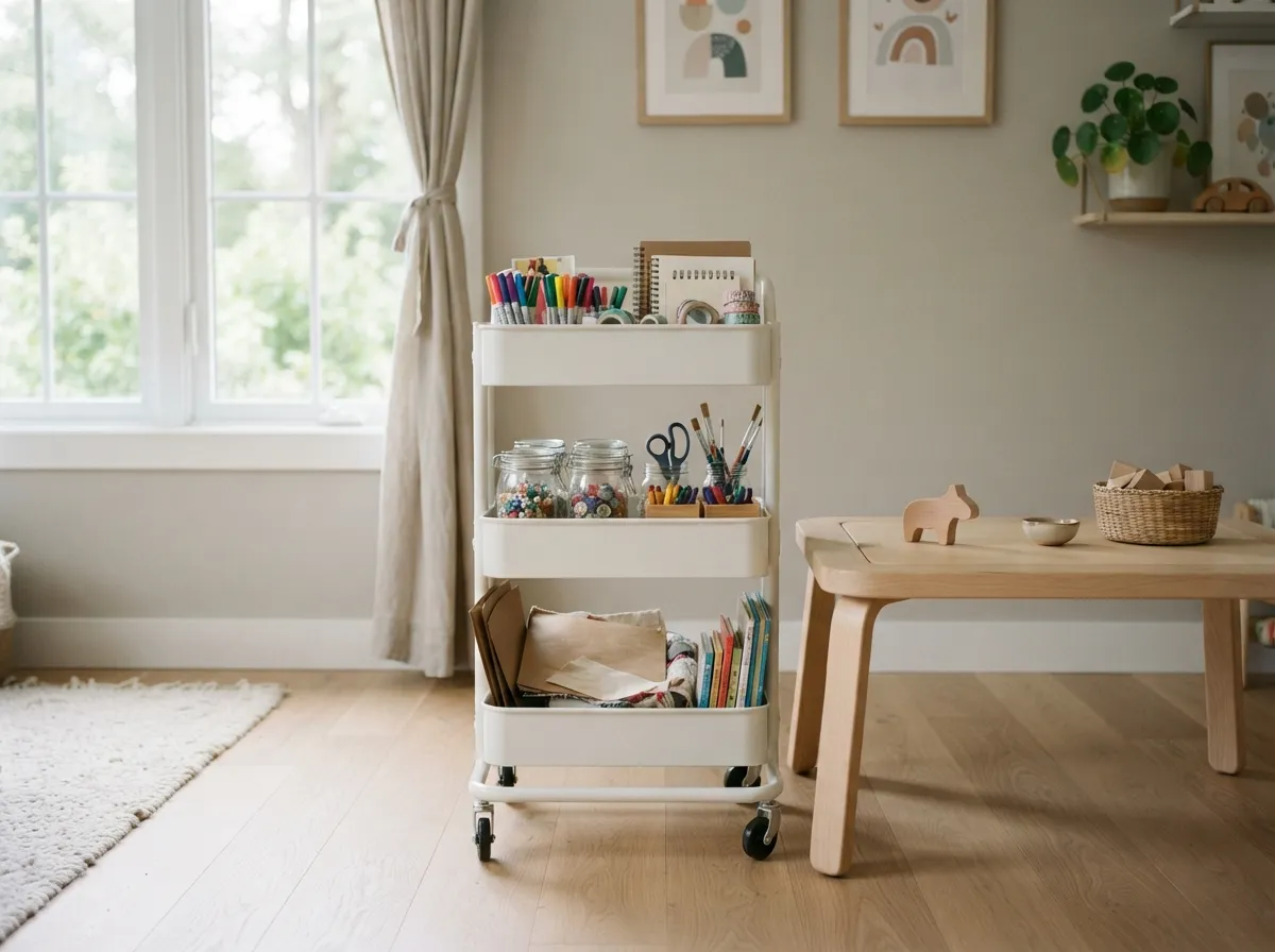 10. Rolling Storage Carts