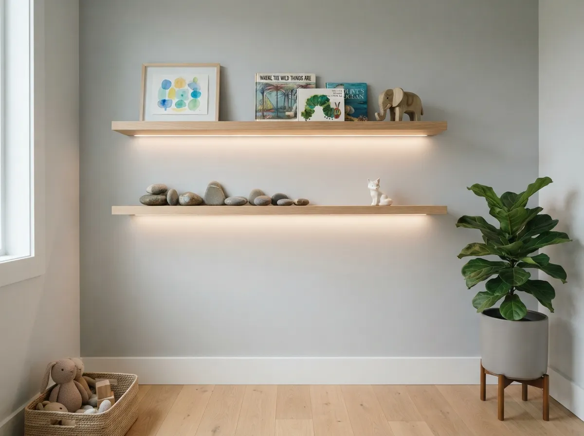 21. Display Shelves for Cherished Items