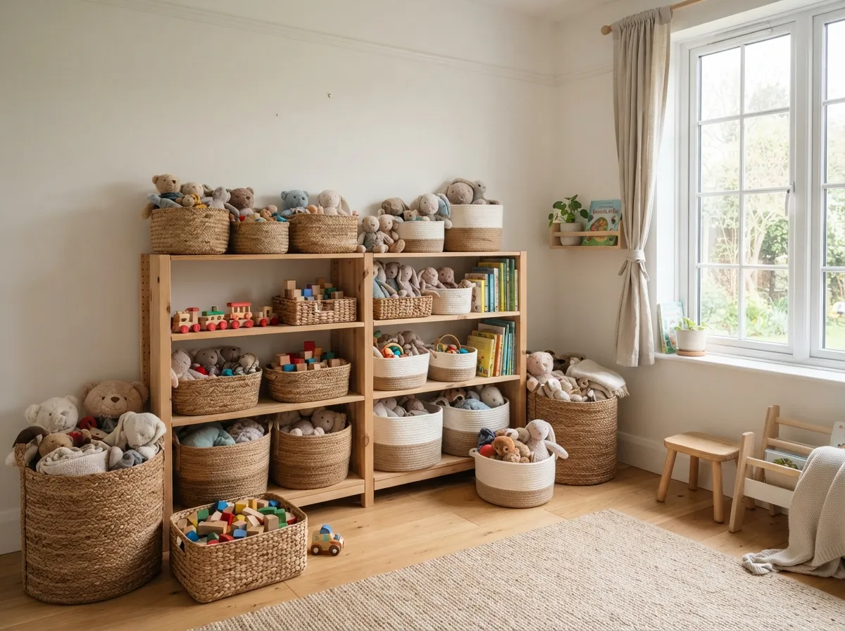 4. Open Basket Storage