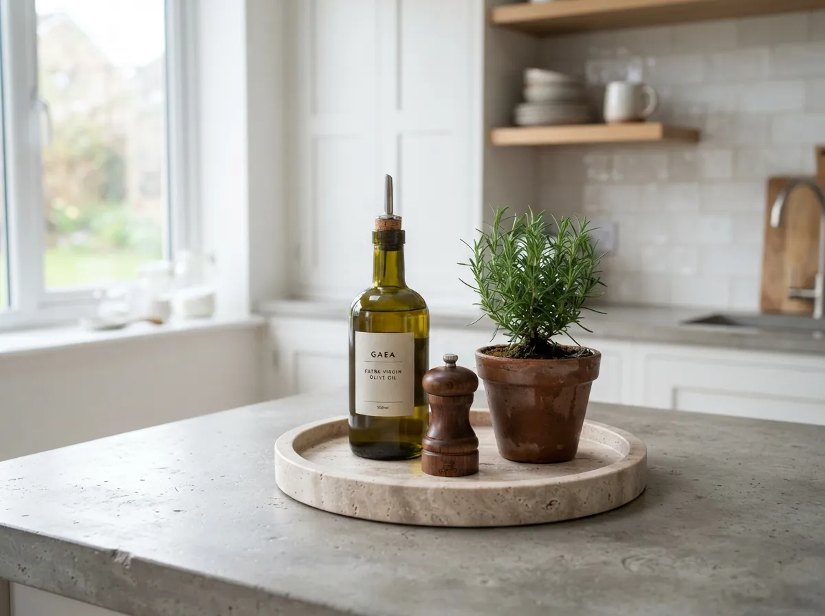 The Art of Grouping Essential Countertop Items