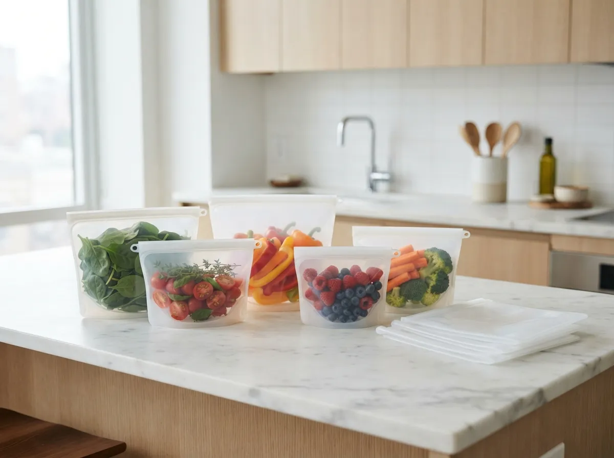 15. Reusable Food Storage Bags