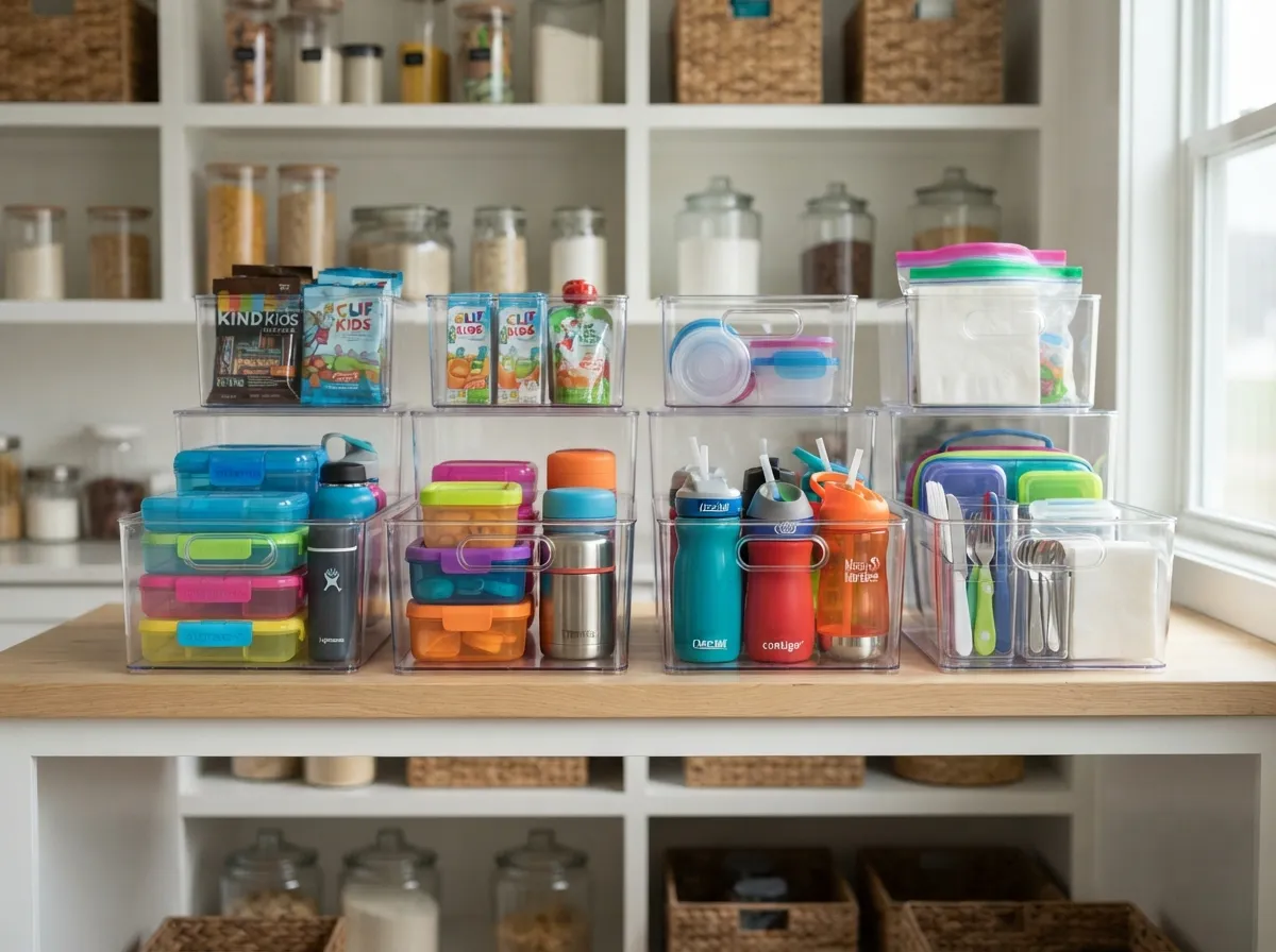 Optimizing Pantry Space for Kid-Friendly Lunchbox Gear