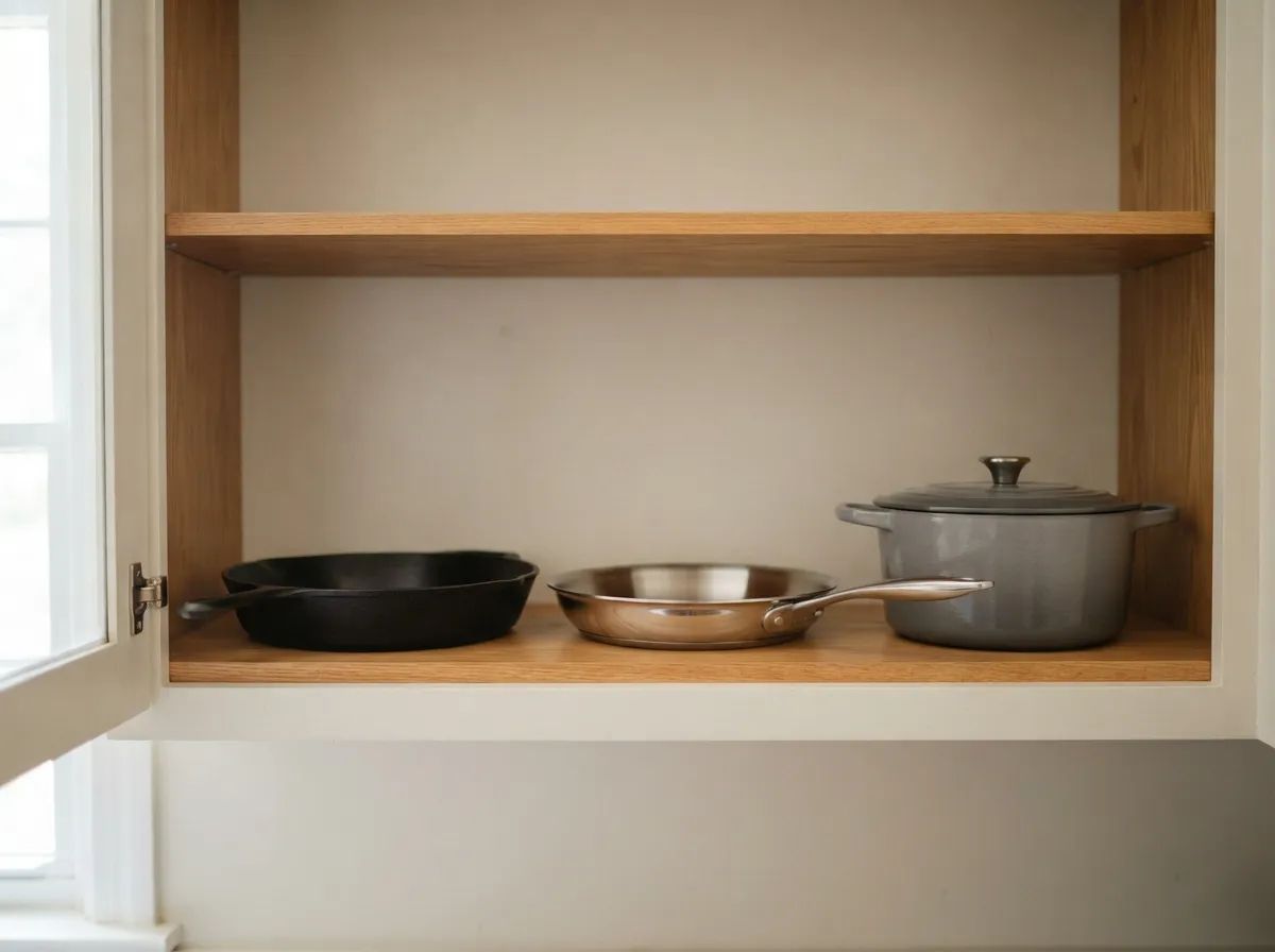 21. Limit Your Set of Cookware to the Essentials