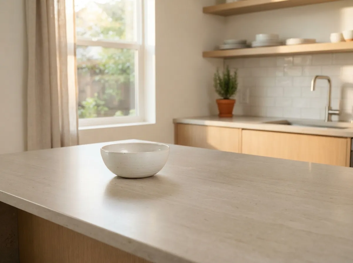 2. Clear Your Countertops First