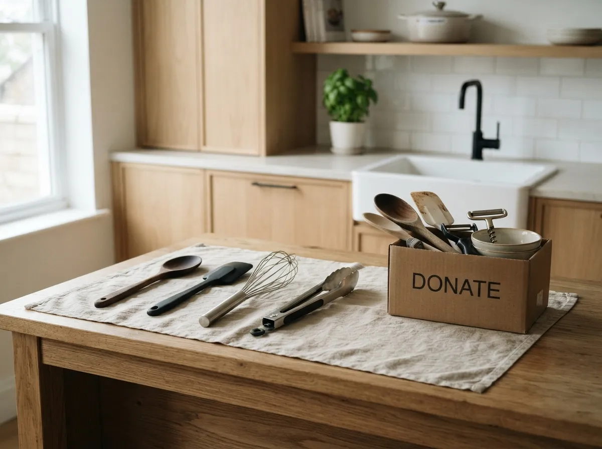 4. Sort Through Utensils and Gadgets