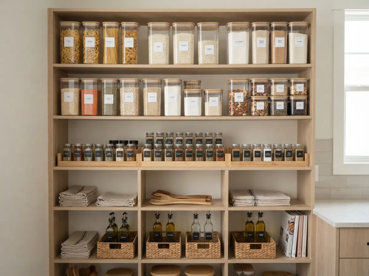 6. Tackle Pantry Items and Staples