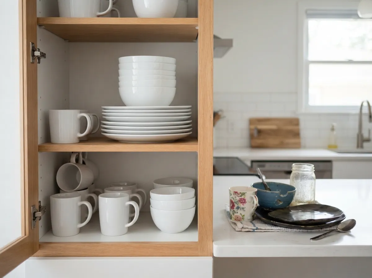 8. Streamline Your Dinnerware Collection