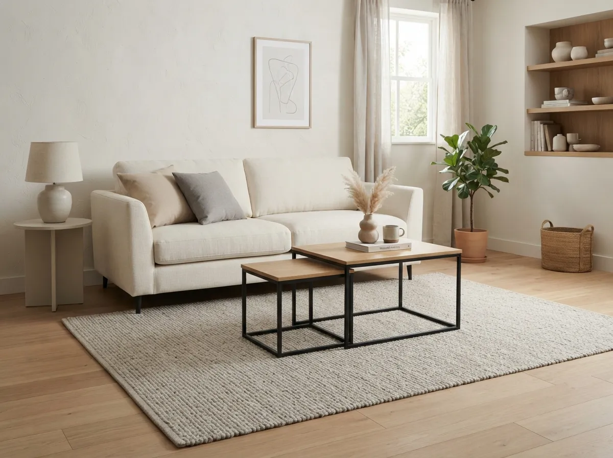 16. Choose Nesting Tables for Flexible Entertaining