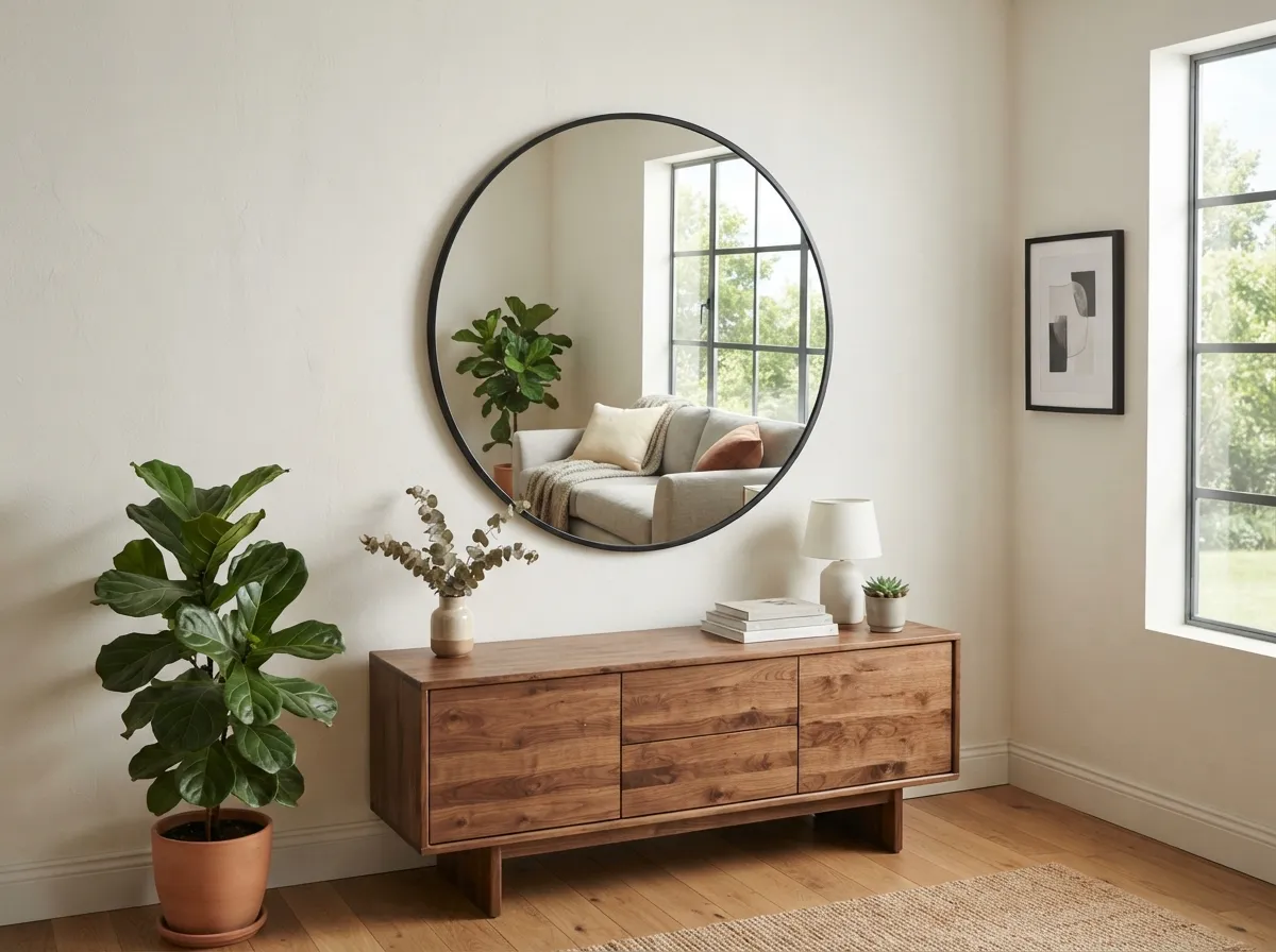 20. Hang a Large Mirror to Expand the Space