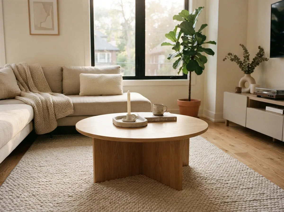 5. Choose a Low-Profile Coffee Table
