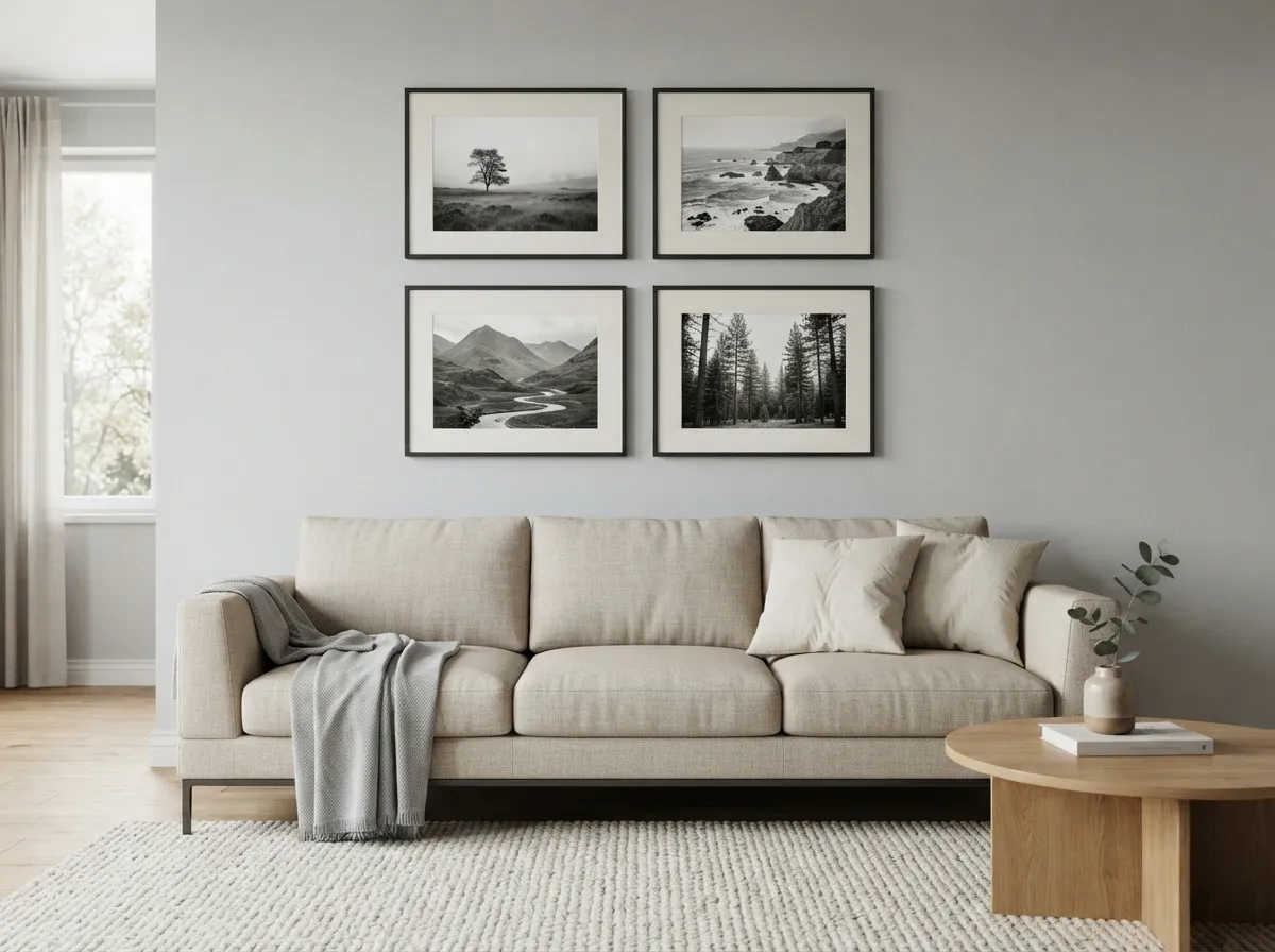 8. Create a Balanced Gallery Wall with Shared Memories