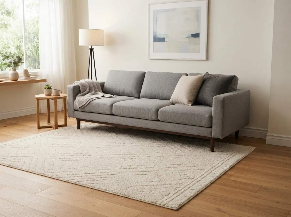 9. Select Textured Rugs for Cozy Comfort