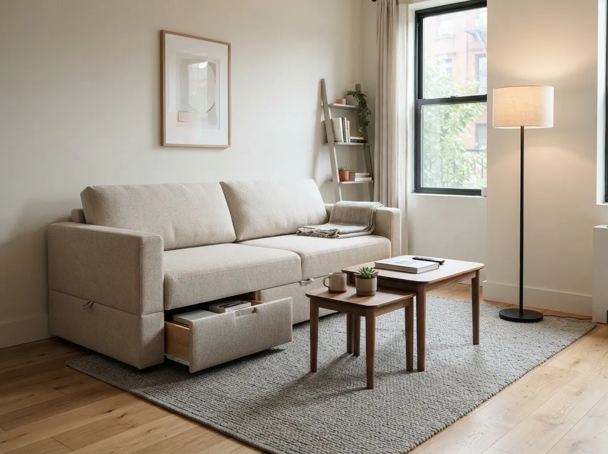3. Select Multi-Functional Furniture Wisely