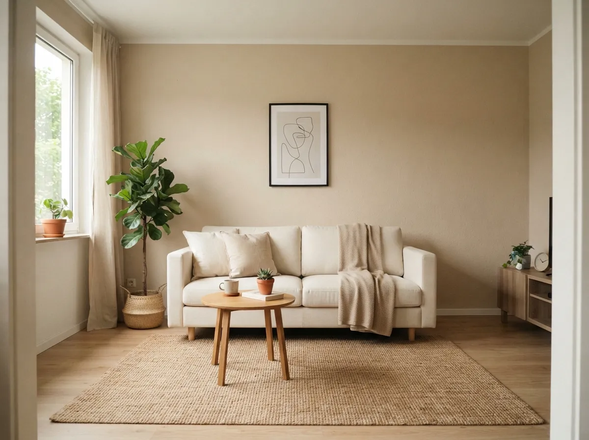 Establish a Neutral and Calm Color Palette