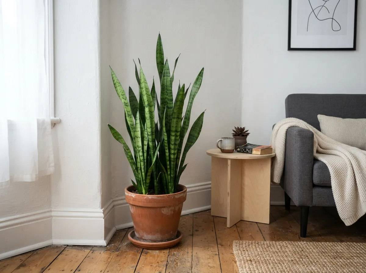 Incorporate Simple Indoor Plants for Freshness