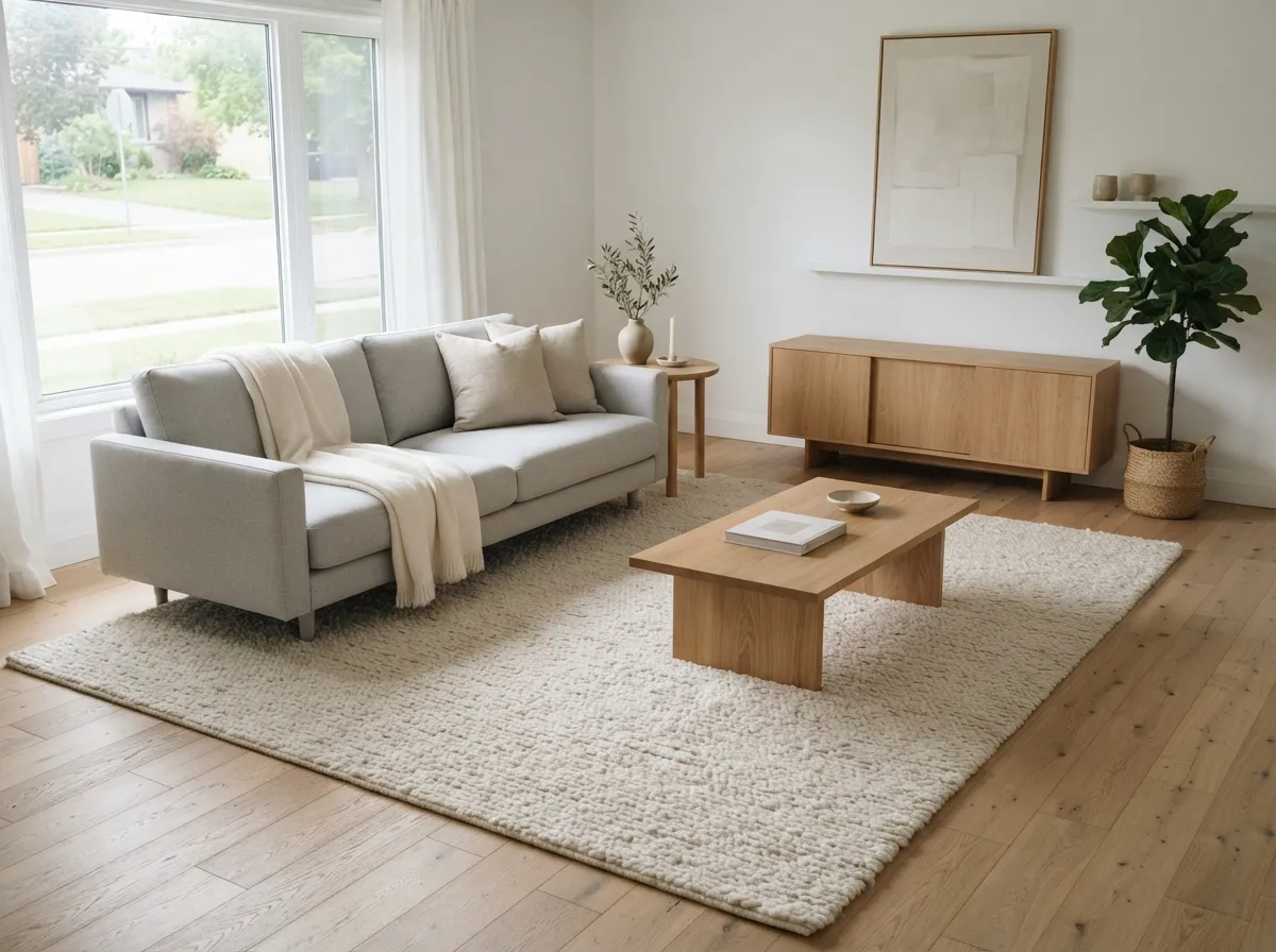 14. Swap Out a Tired Rug for a Fresh One