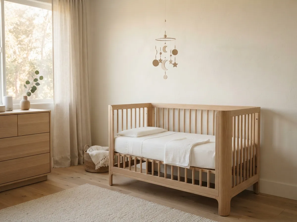 3. Opt for a Simple Crib Design
