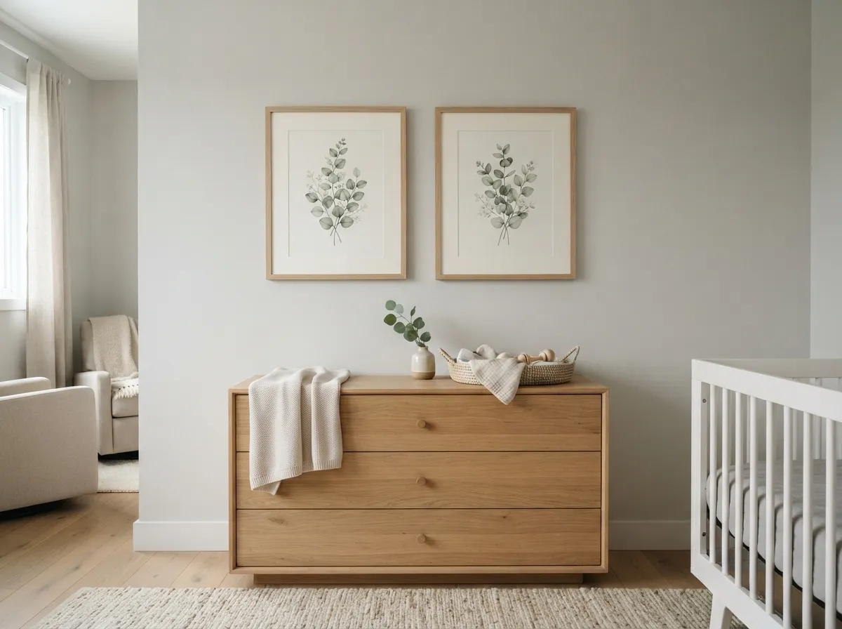 8. Install Subtle Wall Art