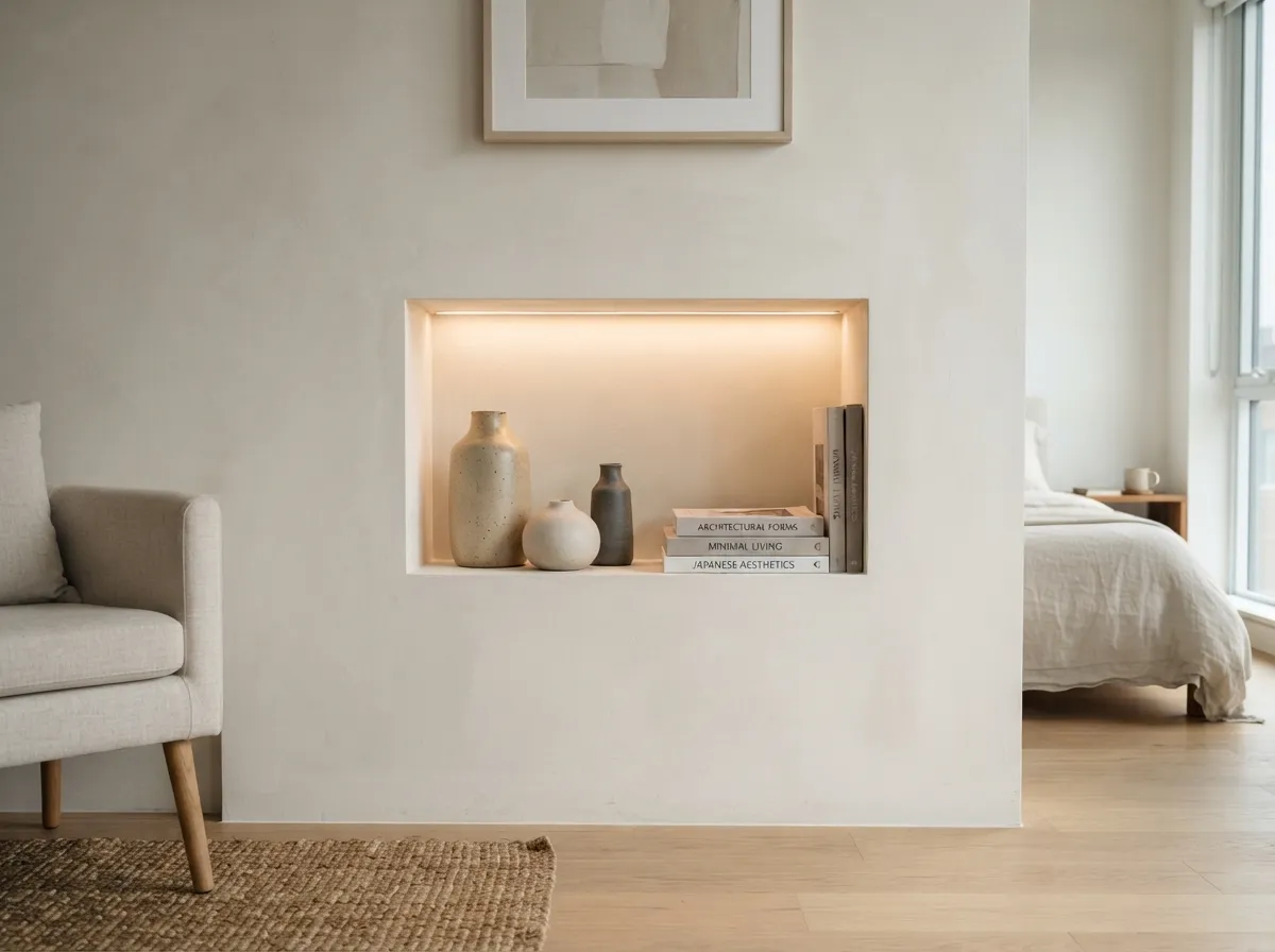 13. Recessed Wall Niches for Display