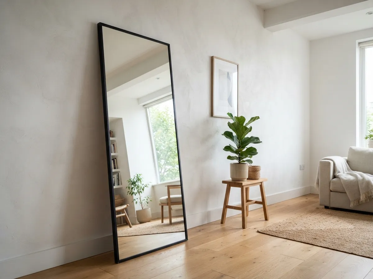 9. Full-Length Mirrors to Expand Visual Depth
