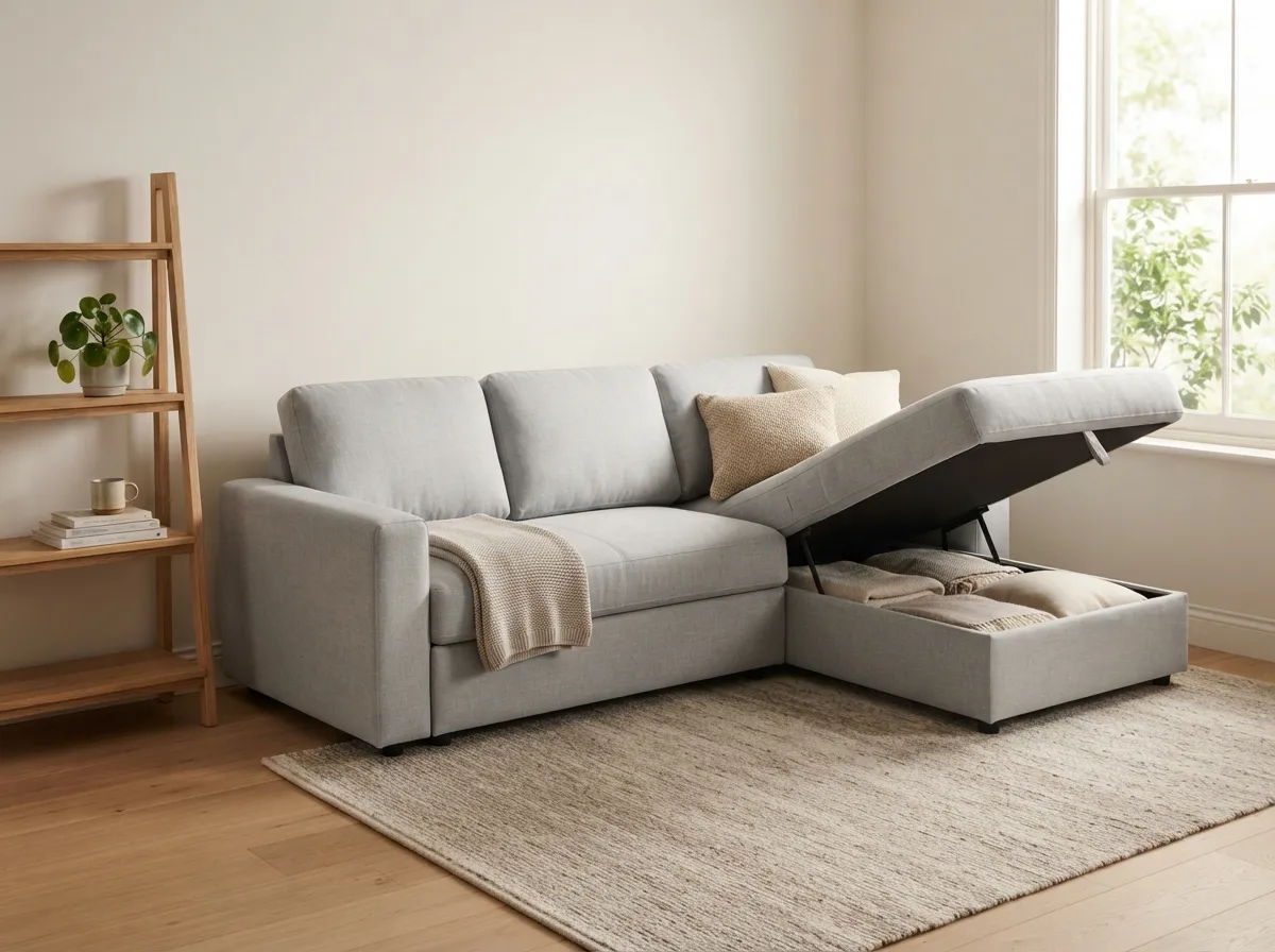 1. Sleeper Sofas with Integrated Storage