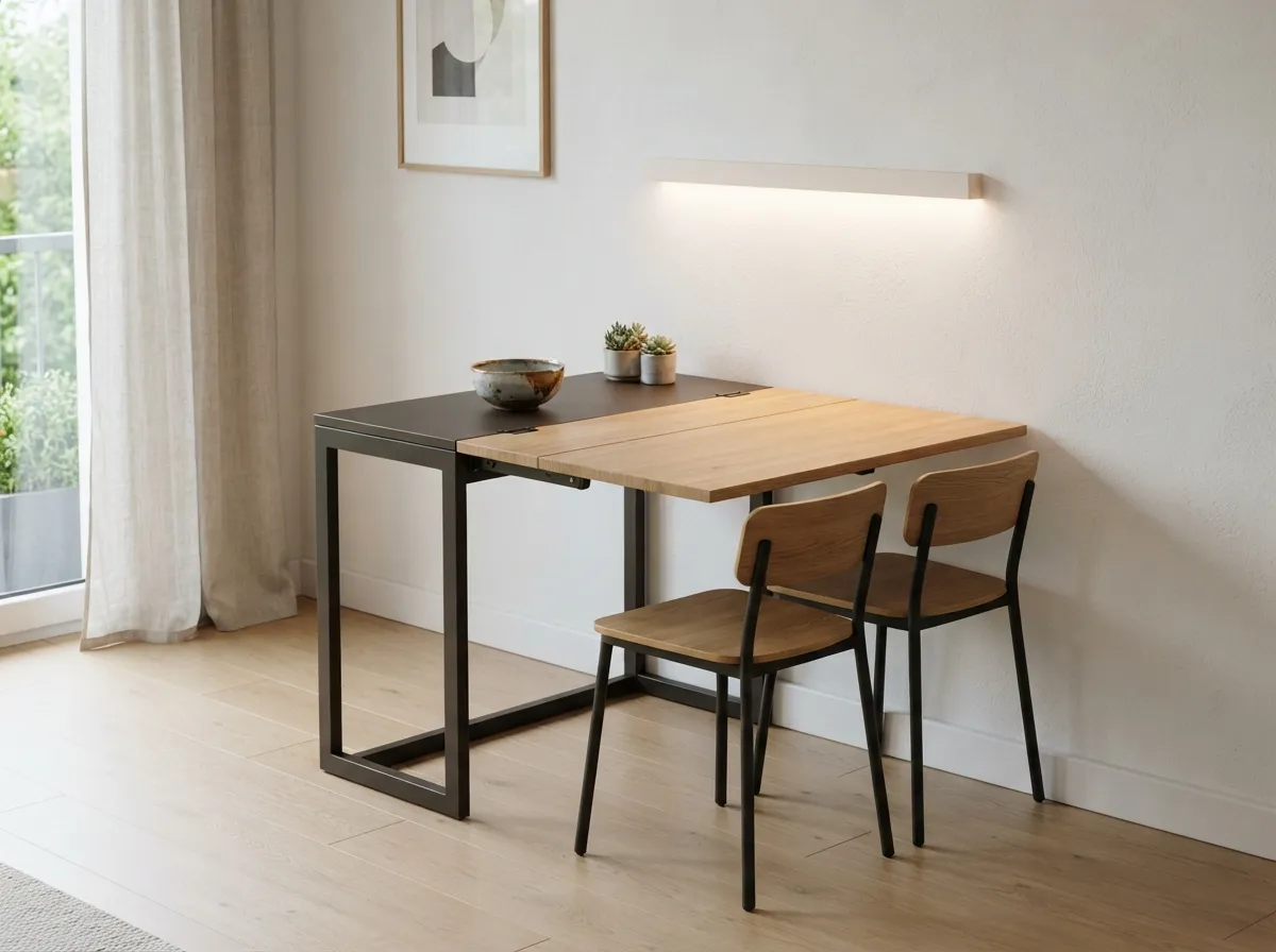 10. Console Tables That Expand into Dining Tables