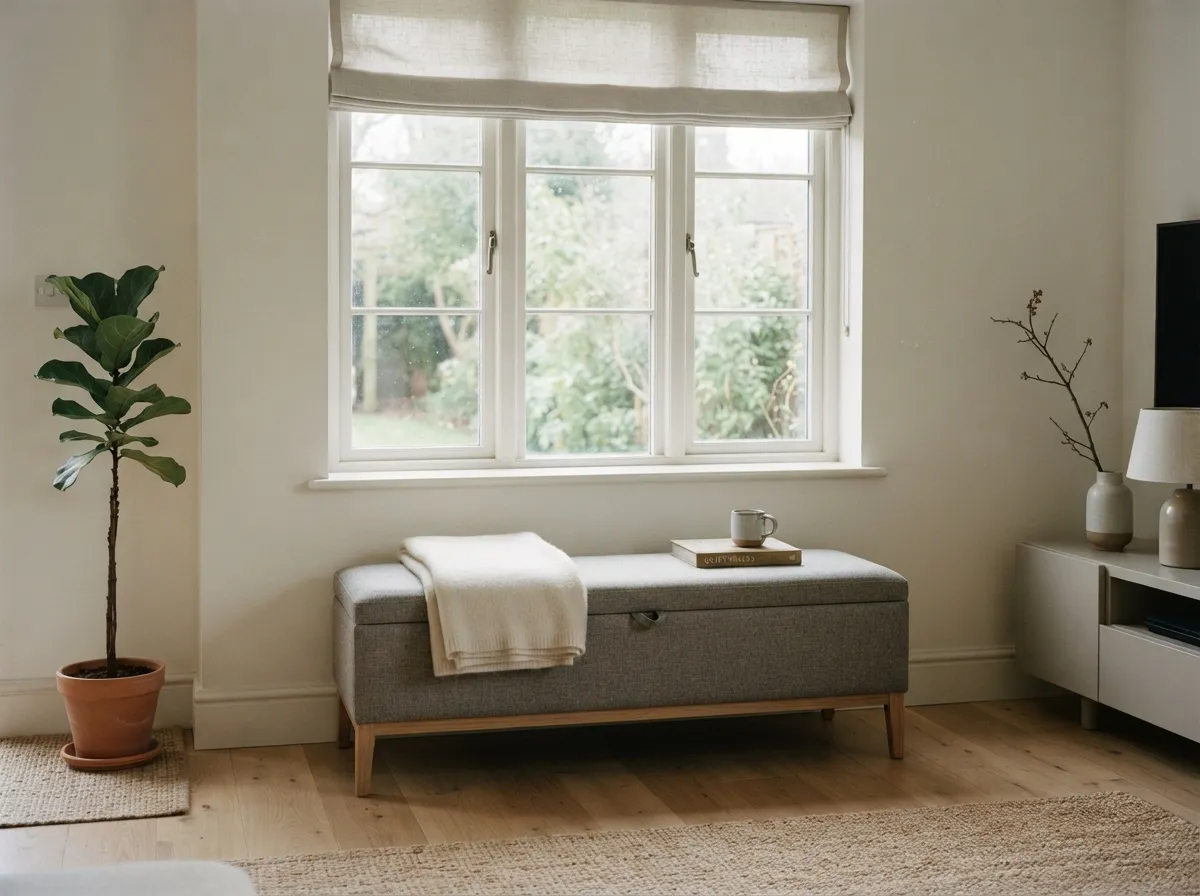 14. Versatile Benches with Hidden Compartments