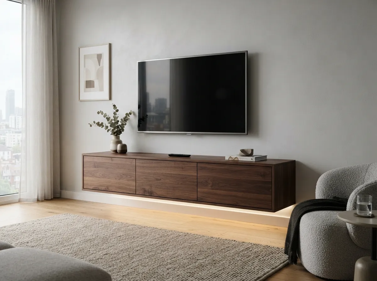 16. Media Consoles with Concealed Storage