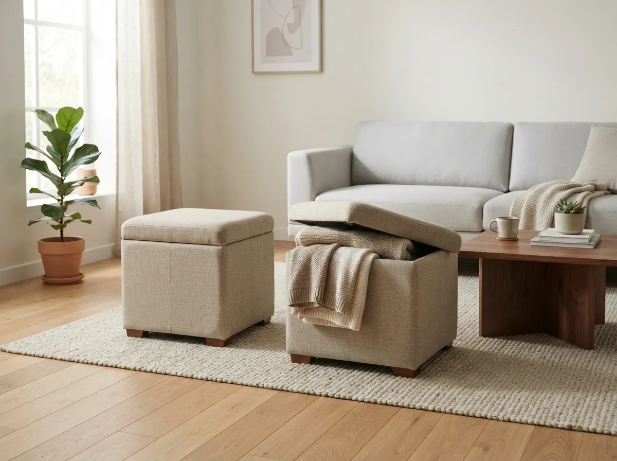 19. Storage Cubes That Double as Seating