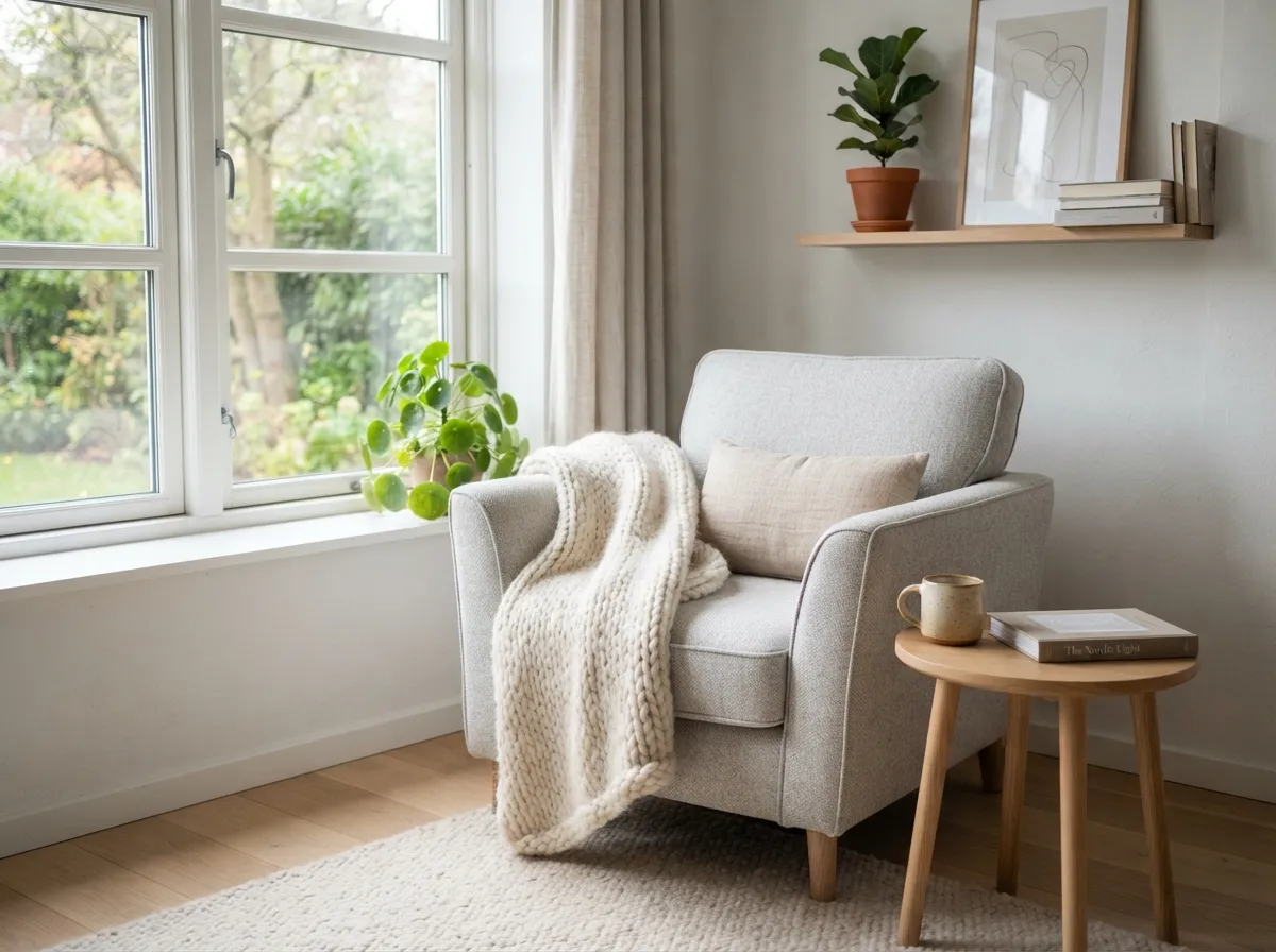 30. Cozy Reading Nook Integration