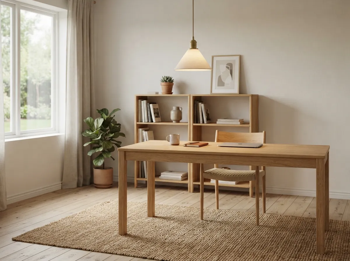 7. Warm Wood Accents