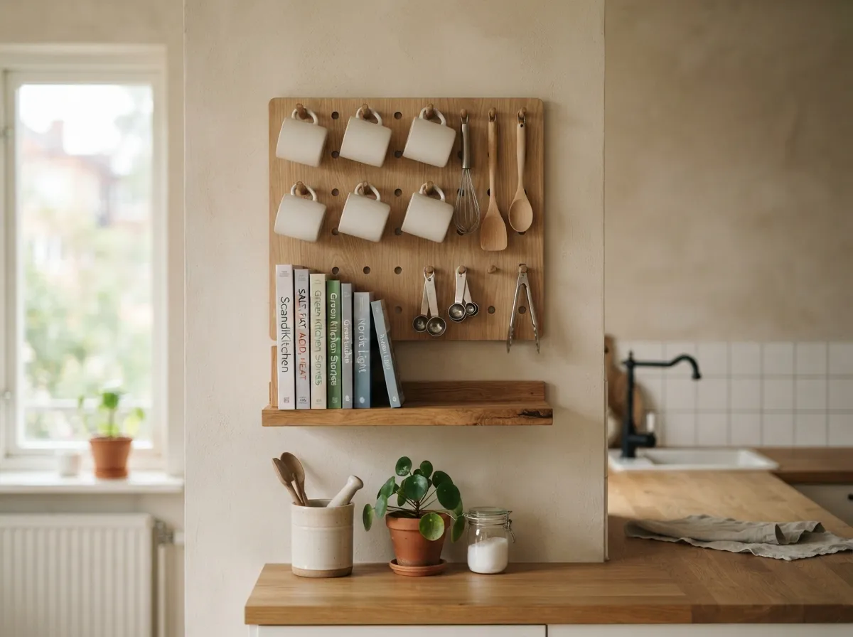 20. Efficient Wall-Mounted Organizers