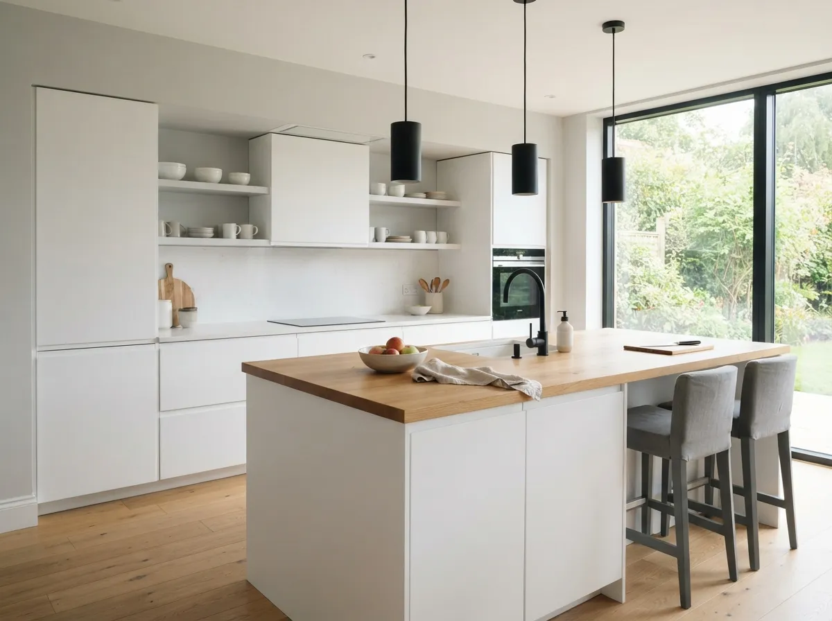 6. Simple, Functional Pendant Lighting