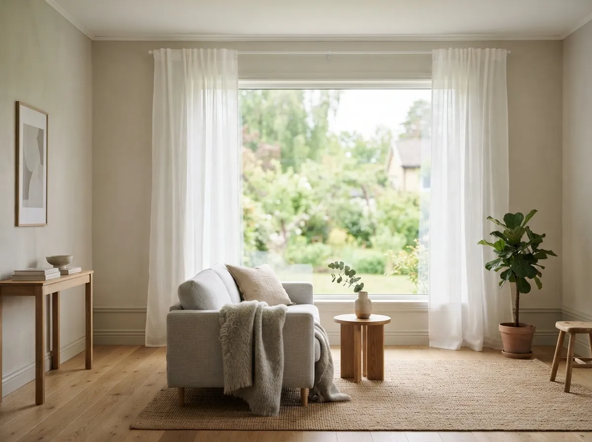 23. Choose Simple Window Treatments