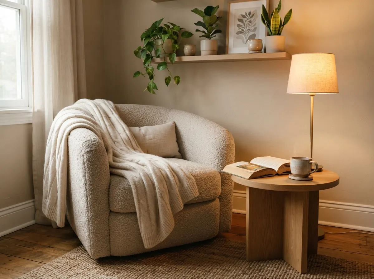 13. Create a Cozy Reading Nook