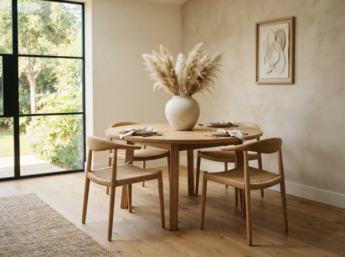 4. Incorporate Organic Shapes and Materials