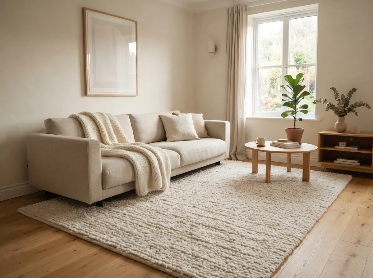 6. Add Plush Rugs Underfoot