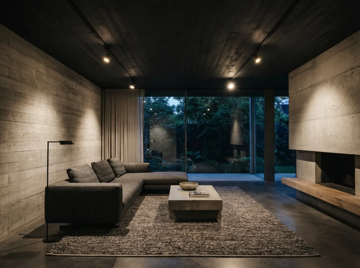 30. Dark Charcoal Accent Ceilings