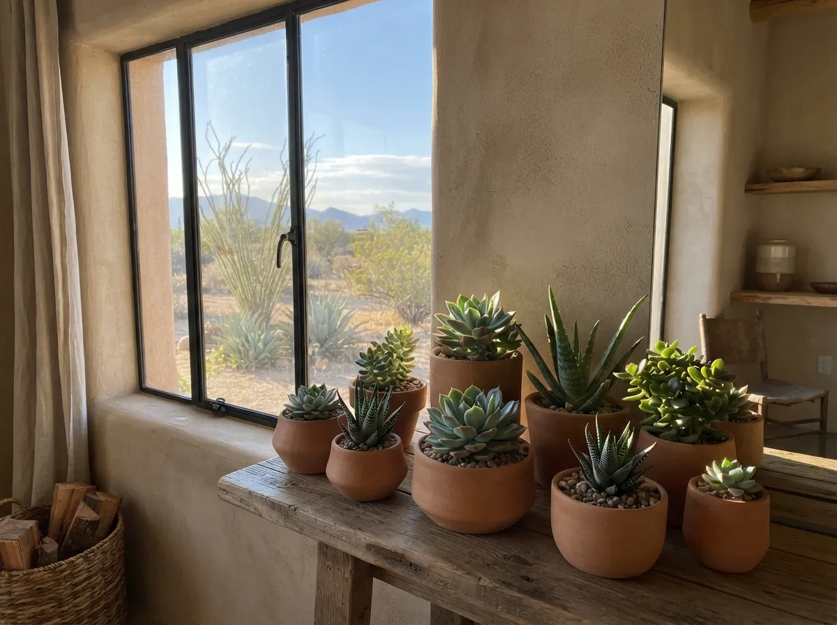 14. Plant Heat Tolerant Indoor Succulents