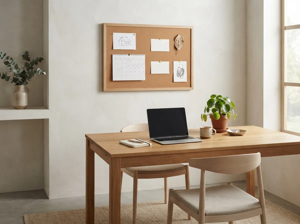 28. Install a corkboard hidden inside a picture frame